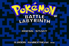 Pokémon Battle Labyrinth 1