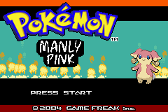 Pokémon Manly Pink
