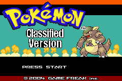 Pokémon Classified