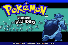 Pokémon Blu Idro