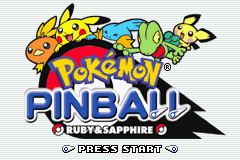 Pokémon Pinball: Ruby and Sapphire