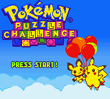 Pokémon Puzzle Challenge 1