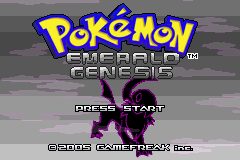 Pokémon Emerald Genesis 1