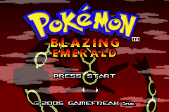 Pokémon Blazing Emerald 1