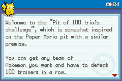 Pokémon Pit of 100 Trials 2