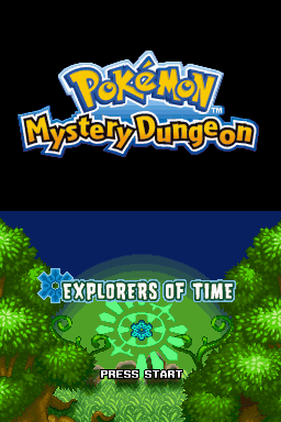 Pokémon Mystery Dungeon: Explorers Of Time 1