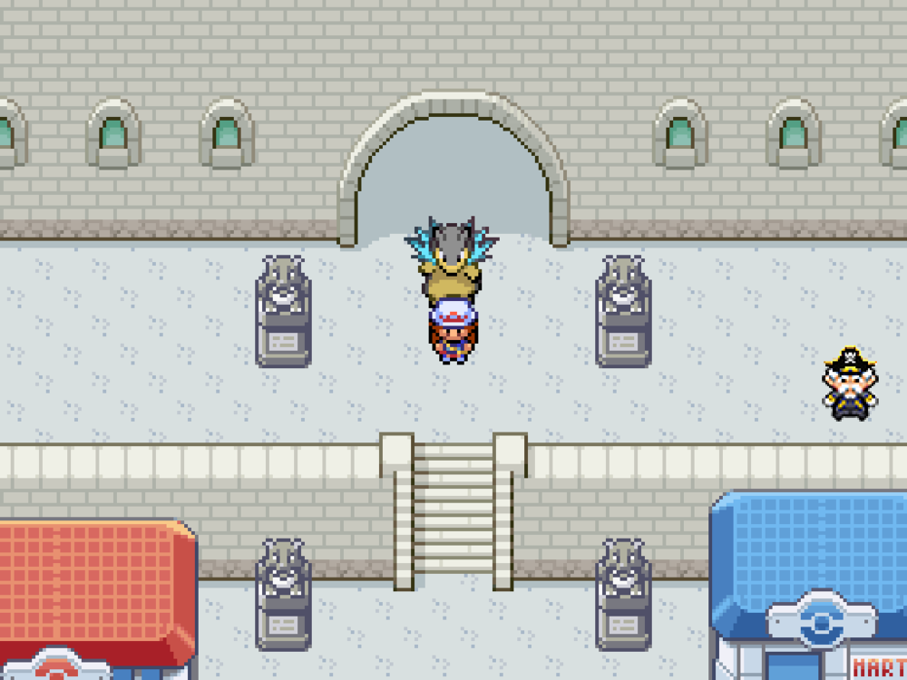 Pokémon Royal вид на город