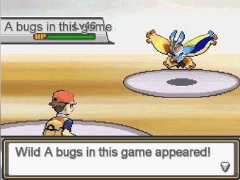 Pokémon Glitched Error 4