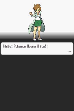 Pokémon Hoenn White 1