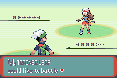 Pokémon Perfect Emerald битва с Лиф