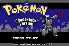 Pokémon Chaos Black 2025