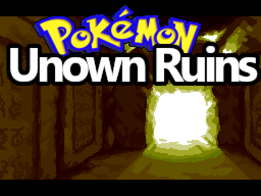 Pokémon Unown Ruins 1