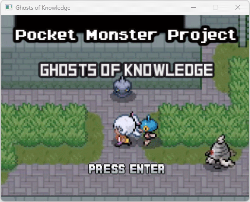 Pocket Monster Project Ghosts of Knowledge