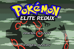 Pokémon Elite Redux: заставка