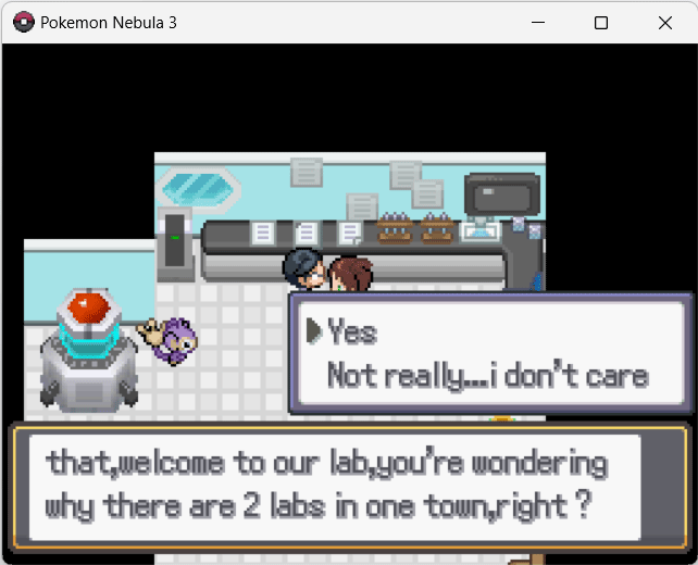 Варианты ответа в Pokémon Nebula 3