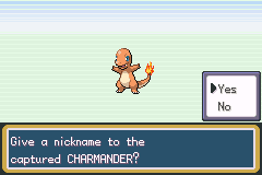 Чармандер пойман в Pokémon Nidoqueen
