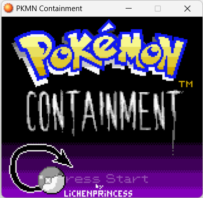 Pokémon Containment заставка