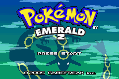 Pokémon Emerald Z заставка