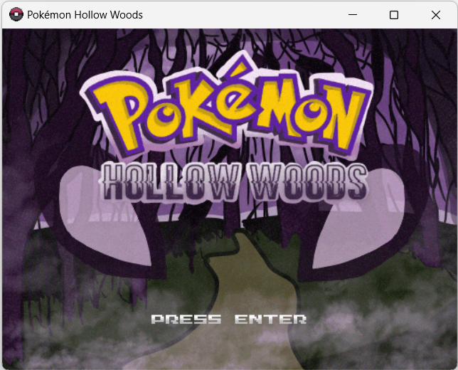 Pokémon Hollow Woods заставка