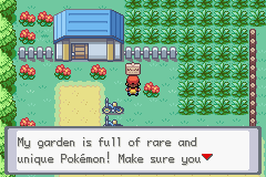 Pokémon FireRed: Bill's Secret Garden