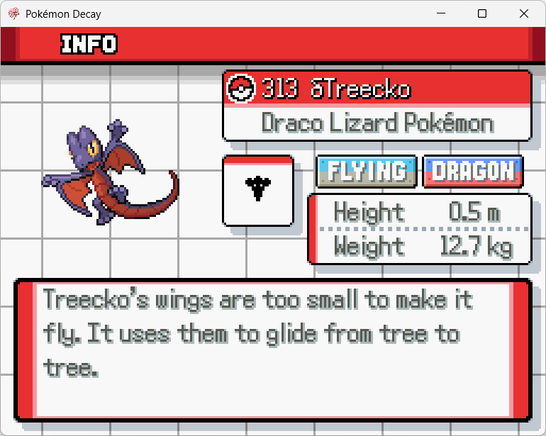 Дельта Трикко в Pokémon Decay