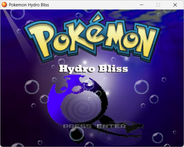 Pokémon Hydro Bliss