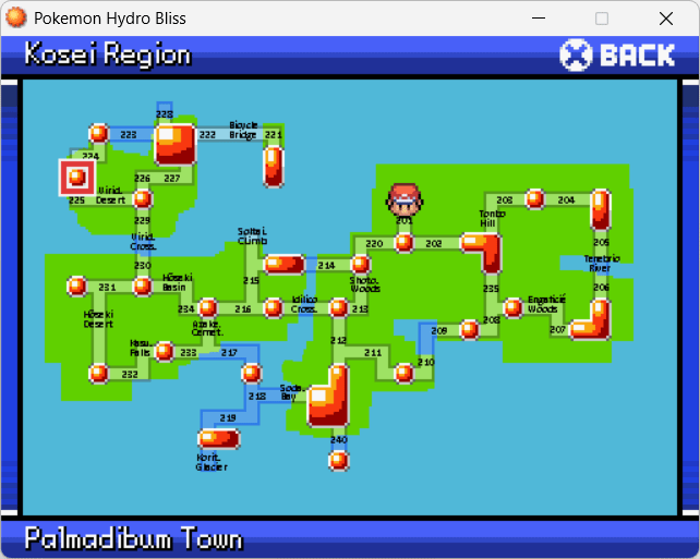 Карта региона