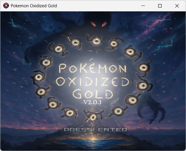 Pokémon Oxidized Gold