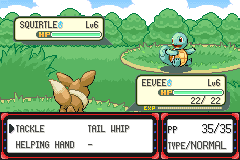 Экран сражения