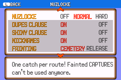 Настройки режима игры