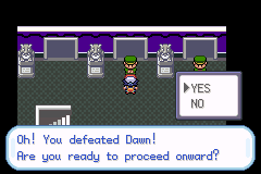 Pokémon World Stadium перед битвой