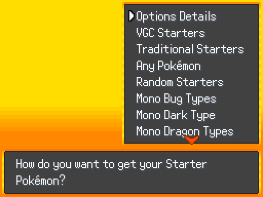 Выбор стартовика