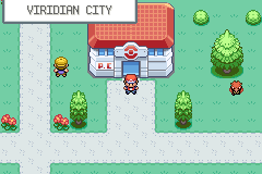 Новый Виридиан в Pokémon FireRed Infinity Horizon