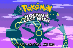Pokémon Hoenn's Last Wish