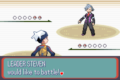 Бой с лидером в Pokémon Sapphire in Reverse