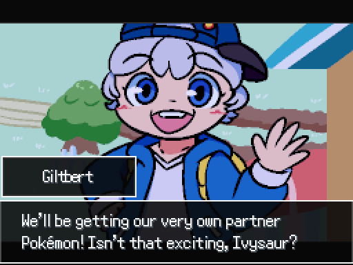 Диалог в Pokémon Solar Eclipse