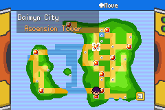 Pokémon Amethyst карта региона