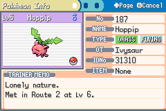 Pokémon Haneru досье