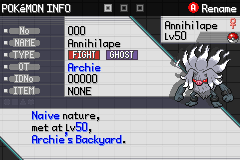 Один из покемонов в Pokémon Archie's Quest