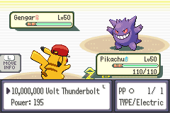 Pokémon Battle Theater Эш против Агаты Z-атака
