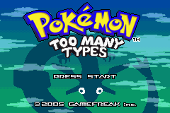 Pokémon Too Many Types