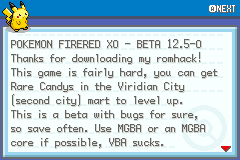 Pokémon FireRed Delux
