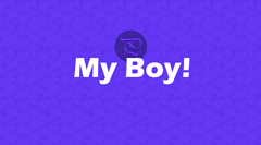 My Boy!