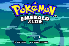Pokémon Emerald Slide
